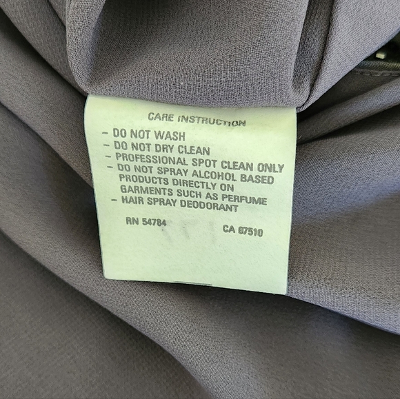 Emanuel Ungaro Gray Beaded Sleeveless Blouse Size 4/38 - Picture 7 of 7